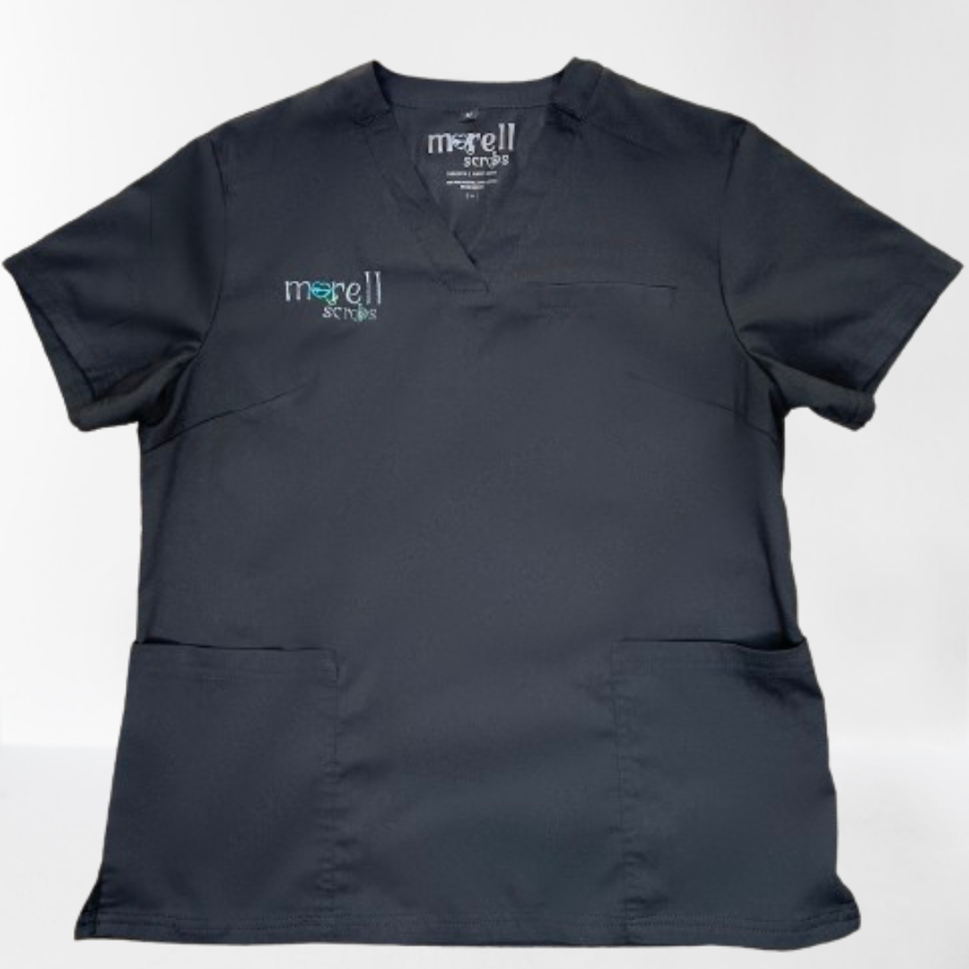 Morell Scrubs Daisy Three Pocket Scrub Top